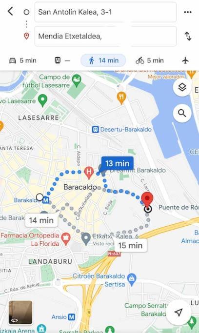 Bilbao/Barakaldo 15Min Bec Apartment Екстериор снимка